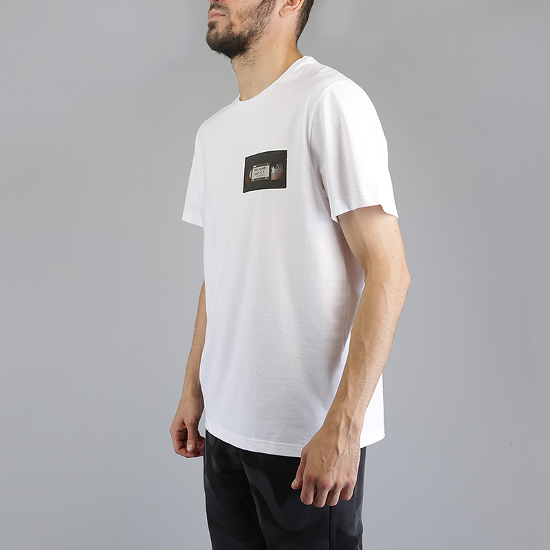 мужская белая футболка Hard AND1 Mixtape AND1 Mixtgpe-белая - цена, описание, фото 2